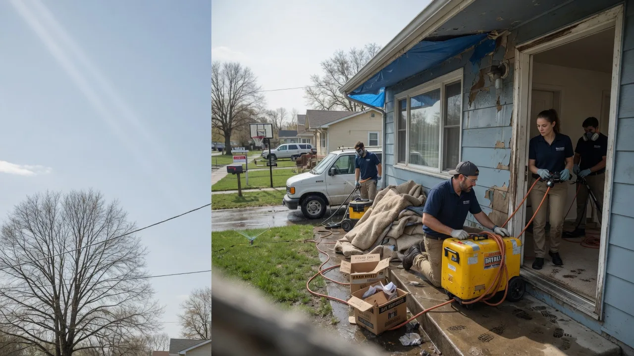 Basement Flood Cleanup in Courtland, KS near me